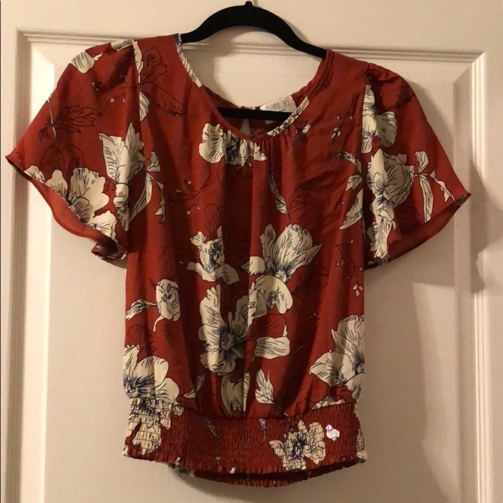 Floral blouse